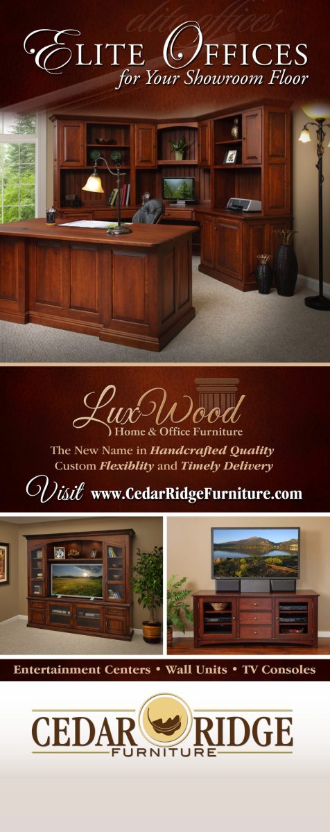 LuxWood Home and Office Furniture Display Banner